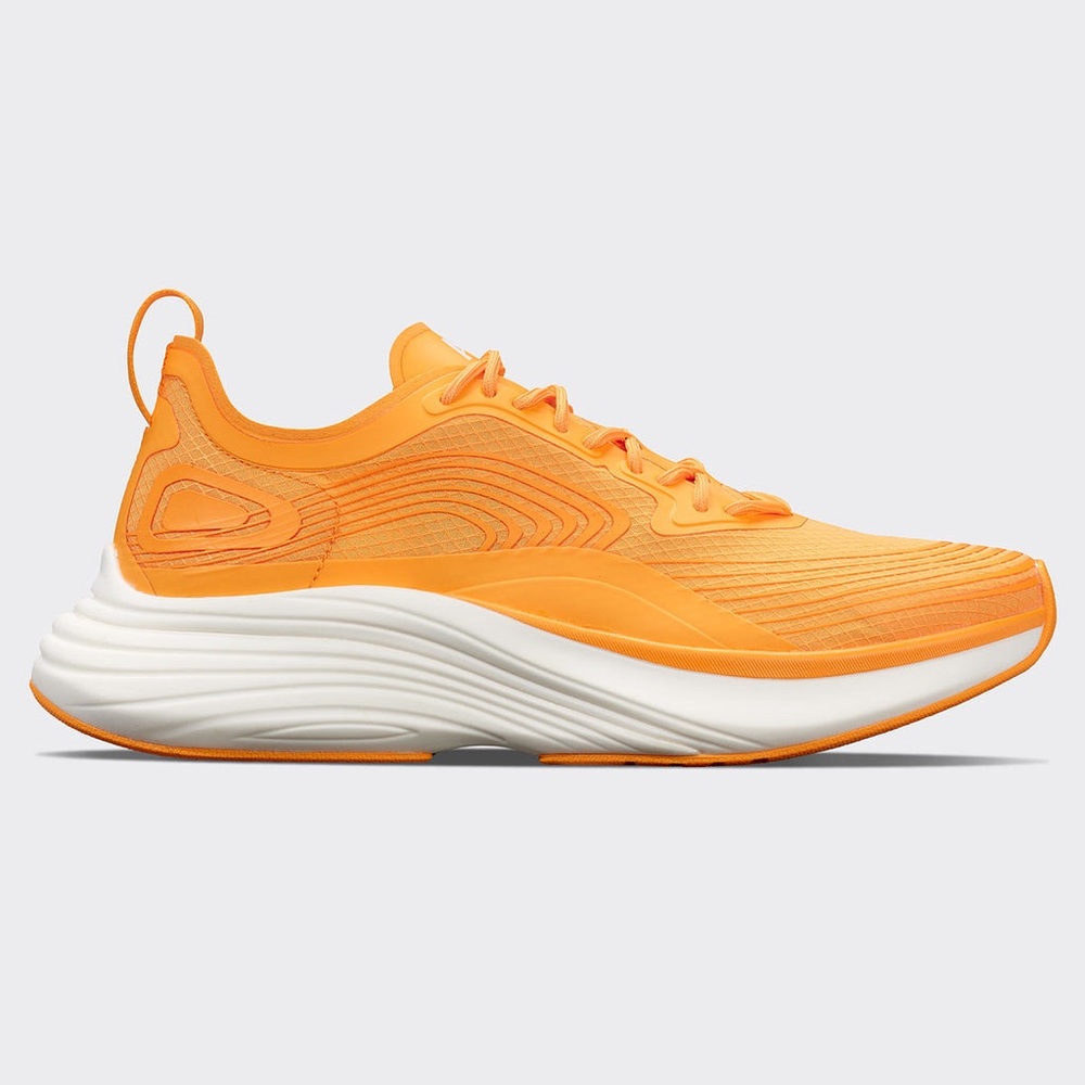 APL Streamline Sneakers Women’s Running Shoes Size 8 Mango & White